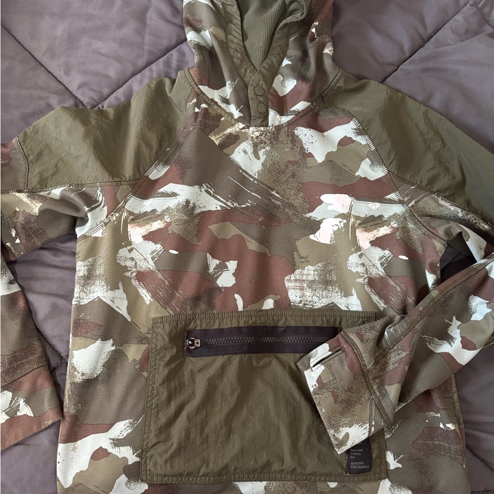 Athletic Works Olive Green Hooded Jacket